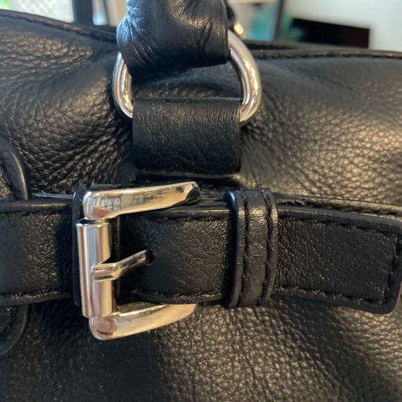 Michael Kors Black Leather Satchel - Picture 3 of 7